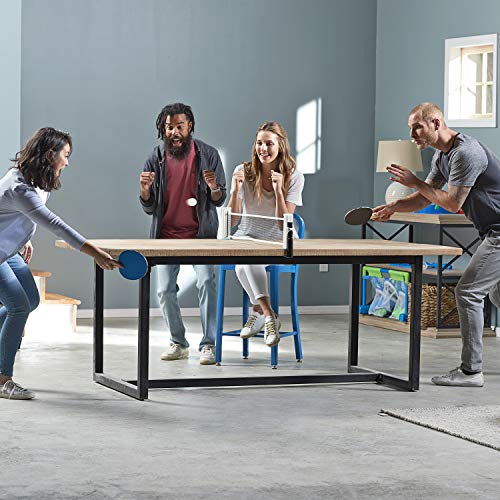 Franklin Sports Anywhere Table Tennis Complete Portable PingPong Set Includes PingPong