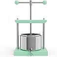 Cheese Tincture Herb Fruit Wine Manual Press - 0.8 Gallon Stainless Steel Barrels Press Machine for Juice, Vegetable,Wine,Olive Oil