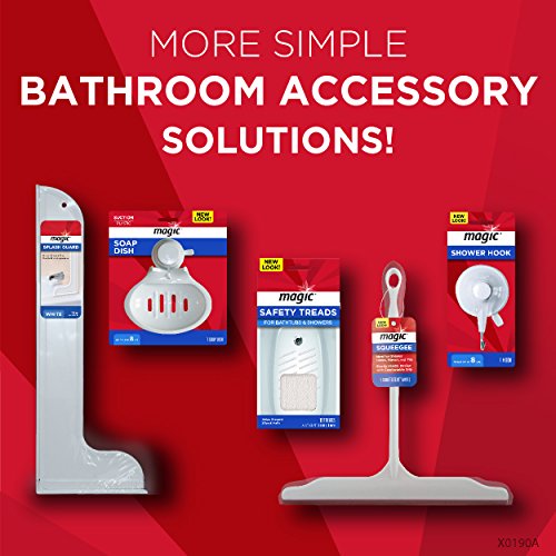 Magic Shower and Bathtub Safety Treads Helps Prevent Slips and Falls