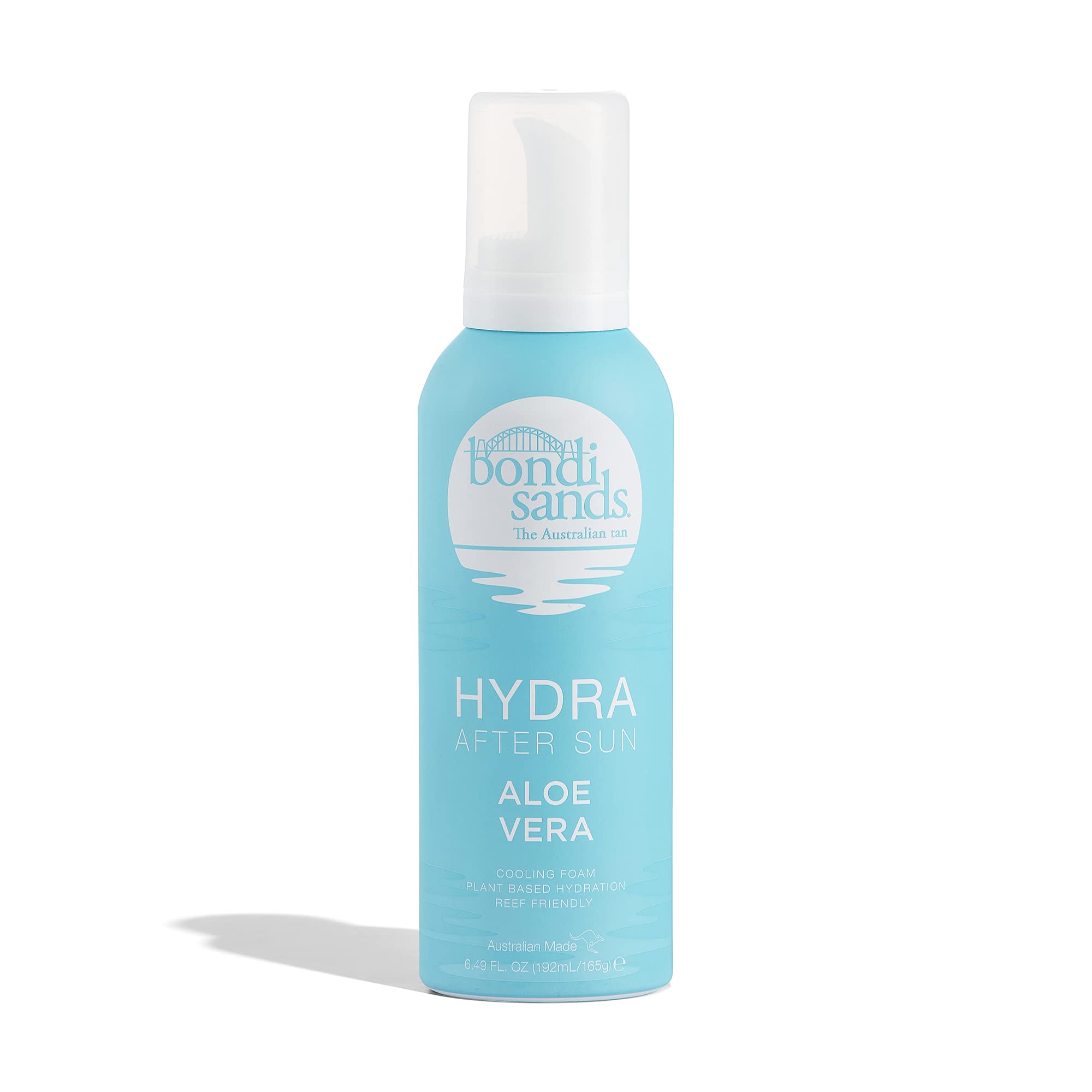 Bondi Sands Hydra After Sun Cooling Foam | Made with 95% Aloe Vera | Infused with ethically sourced algae | 165g/6.49 FL OZ