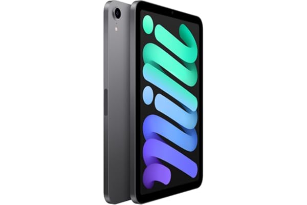 Apple iPad mini (6th Generation, 8.3-inch, 2021), 64GB, Wi-Fi, Space Gray (Renewed)