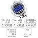 LAOPAO Stopwatch,1/100th Second 2 Lap Memory, Clock Daily Rainproof Digital Timer for Sports Match,Competition,Coach,Referee,Training,Timing