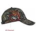 KC Caps Men's Break UP Camo Hunting Cap with Non-slip Side Sunglasses Holder