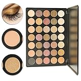 DE'LANCI 35 Colors Eyeshadow Makeup Palette Shimmer Multi-colors Eye Shadow Kit ( 35F+)