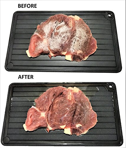 Defrosting Tray Aluminum Plate Fast Defrost Frozen Food Meats Steaks By 