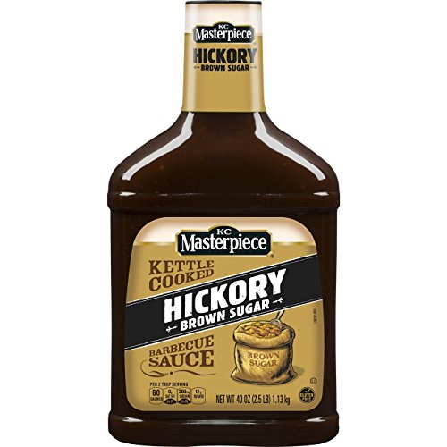 KC Masterpiece BBQ Sauce, Hickory Brown Sugar, 6
