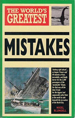 The World's Greatest Mistakes at Amazon