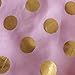 Messy Code Baby Girls Clothes Romper Onesies Gold Dot Jumpsuit One-pieces Ruffle Outfits Set Lt Pink Gold Medium / 12-24Month