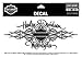Harley-Davidson Signature Glitter Decal, Size XL 8.125 x 3.625 inches DC215805