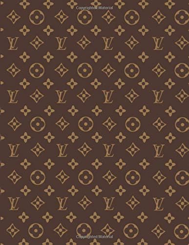 Luis Vuitton - Monogram Notebook: Journal Paper Notebook Paperback – November 21, 2018