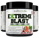 XTREME BLAST Powerful Pre Workout- Strength Power and Energy- WaterMelon Flavor