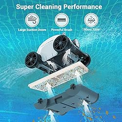 Paxcess Cordless Robotic Pool Cleaner, Automatic