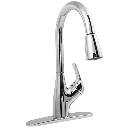 Aqualife Single Handle Pull Down Kitchen Faucet With 2 Spray