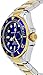 Henry Jay Mens Self Winding Mechanical Automatic 23K Gold Plated Two Tone Stainless Steel