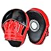 wuudi New Item Essential Curved Boxing MMA Punching Mitts Target Focus Punch Pad for Kickboxing, Muay Thai, Karate