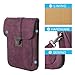 MINICAT Crossbody Cell Phone Purse Pouch Card Slots Small Crossbody Bags Shoulder bag Handbag for Women(No touchscreen Burgundy)