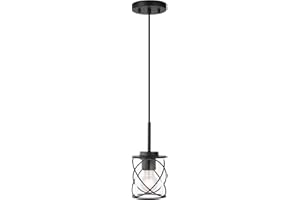 mavcadonf Kitchen Island Light, Pendant Lights Stairwell Lighting Chandelier for Dining Room, Modern Linear Pendant Light for Kitchen Island Living Room with Adjustable Rods, Metal Black