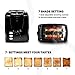 2 Slice Toaster best rated prime Evenly And Quickly Black Stainless Steel Bagel Toaster With 2 Wide Slots
