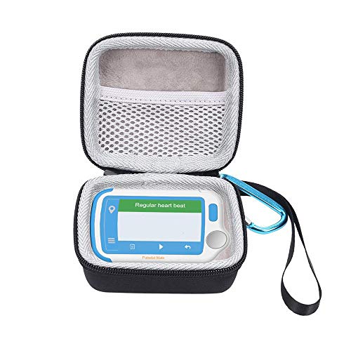 Esimen Hard Protective Case for ViATOM ECG/EKG Heart Health Tracker Accessories Carry Bag Protective Storage Box (Black) - Thumbnail 6