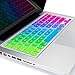 Kuzy - Newest Rainbow Keyboard Cover Silicone Skin for MacBook Pro 13