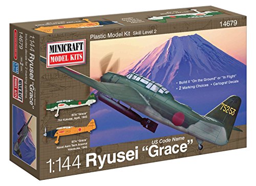 Minicraft Aichi Grace IJN with 2 Marking Options Model Kit, 1/144 Scale