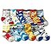Skid Baby Socks-have Anti skid Particles Baby Socks 12-pack Bright Colored Socks