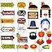 Lago Retail Thanksgiving Inflatable Frame and Photo Booth Props – NO DIY Required Attached to The Stick – Fun Holiday Party Decorations for All Family – Great Theme Party Kit (Thanksgiving)