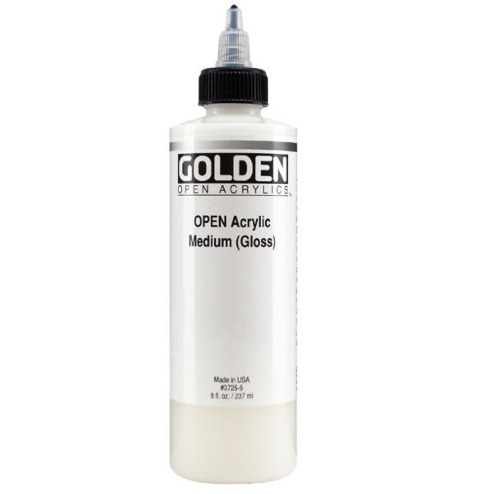Golden Open Acrylic Medium - 236ML, GLOSS