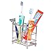 ECROCY Stainless Steel Bathroom Toothbrush Toothpast Holder - Large Size Electronic Toothbrush Holder