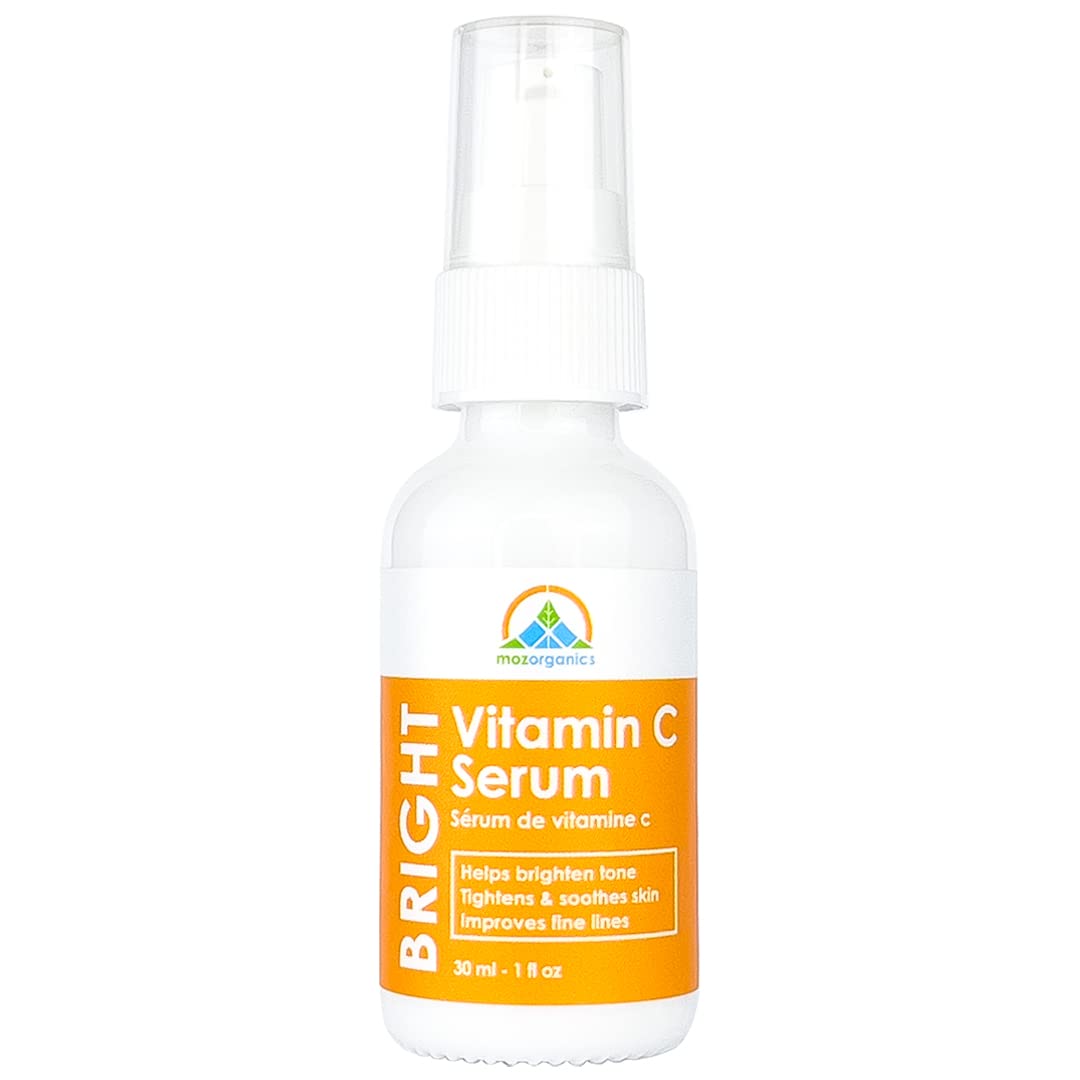 Vitamin C Serum + Hyaluronic Acid and Vitamin E, Anti Aging and Anti Wrinkle Serum for Face and Skin, Skin Tightening and Bleaching (2fl.oz/60ml)