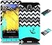 Galaxy Note 3 Case, Bastex Heavy Duty Hybrid Protective Case - Soft Teal Silicone Cover with Chevron Anchor Hard Design Shell Case for Samsung Galaxy Note 3