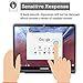 KTtwo Samsung Chromebook Plus Screen Protector Glass, 9H Hardness Tempered Glass Anti-Scratch Bubble-Free Screen Protector for Samsung Chromebook Plus Convertible Touch Laptop