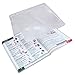 Reizen Fold-A-Mag 2X Folding Portable Page Magnifier- Clear
