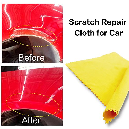 Magical Fast Fix Clear Car Scratch Repair Cloth FIX & CLEAR CAR SCRATCH Spot Rust and Tar Spot Remover Scratch Repairing Polish for Light Paint Scratches Remover Scuffs on Surface Repair