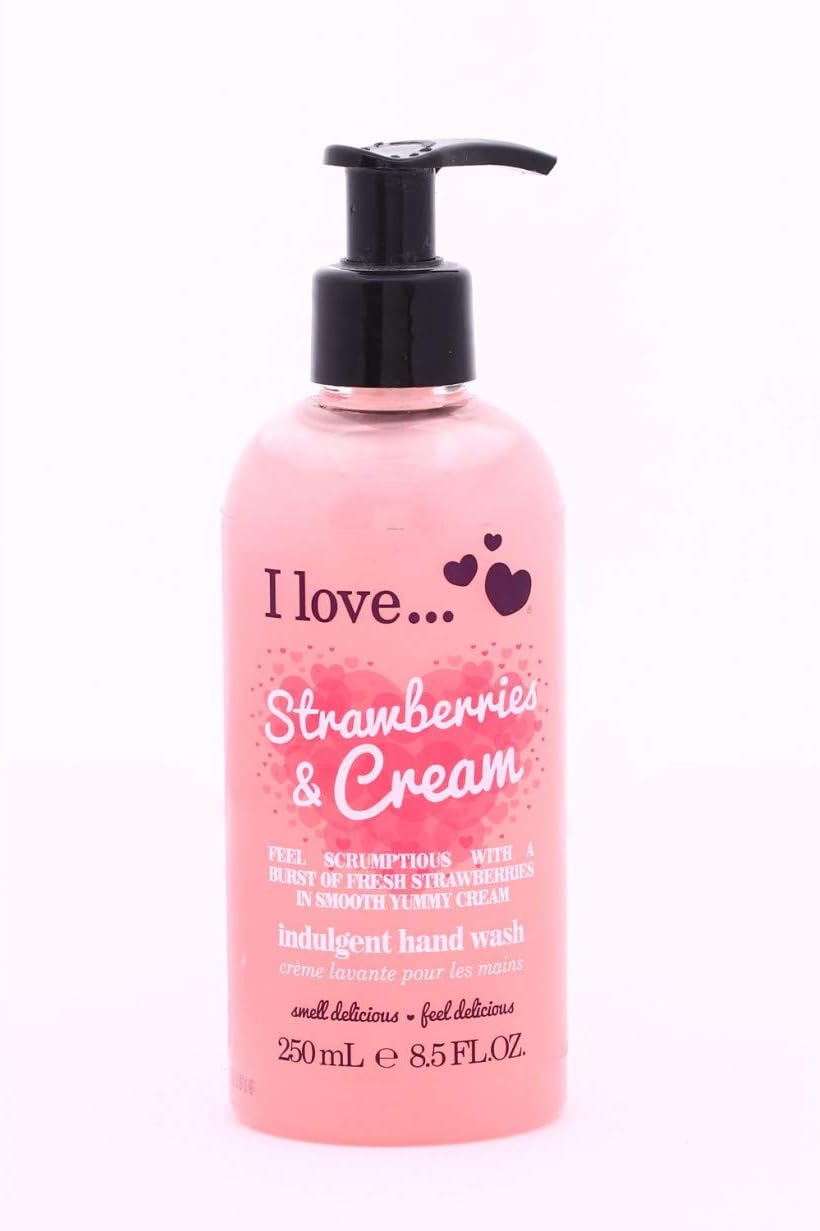 I Love… Strawberries & Cream Hand Wash 200ml
