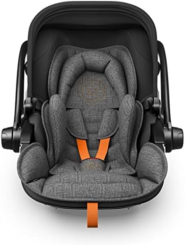 Kiddy Evoluna i-Size 2 - Grey Melange - Safe Orange