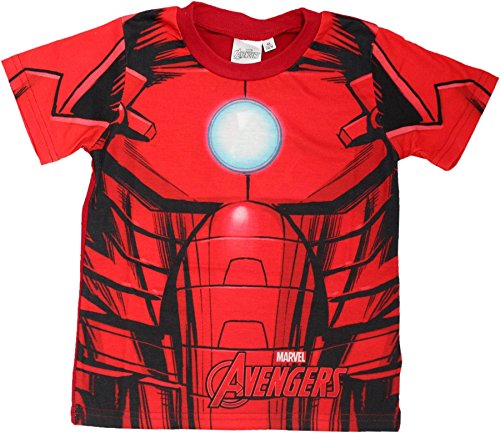 Marvel Avengers Iron Man Costume Short Sleeve T Shirt