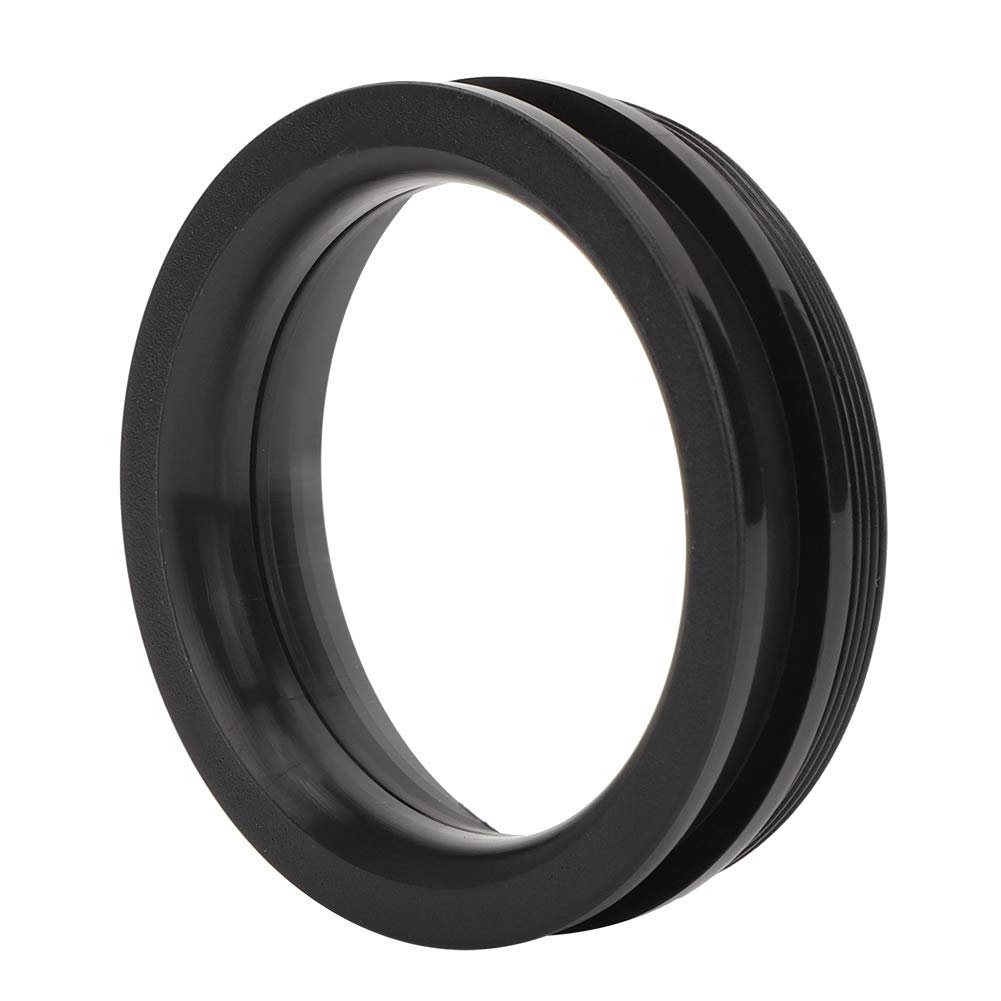 Garosa 2Pcs Auxiliary Objective Lenses, Oil-Proof Dust-proof Protective Lens Ultra Thin High Transparency Mirror Accessories for Microscope