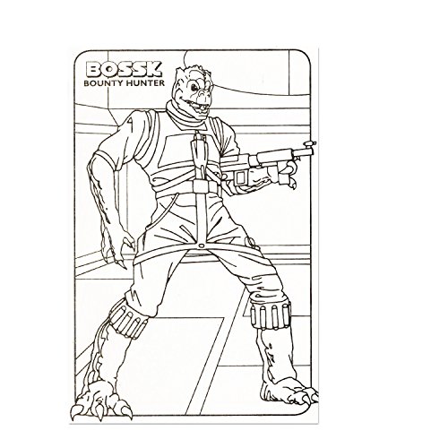 Star Wars Bounty Hunter Coloring Pages - Coloring and Drawing