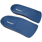 Envelop Shoe Inserts - Half Insole for Plantar Fasciitis, Arch Support, Heel Spur Pain Relief, Flat Feet - Orthotic Foam Cup Pad Fit Most Men, Women, Kid - for Running Walking, Dress, Work Boot (XL)