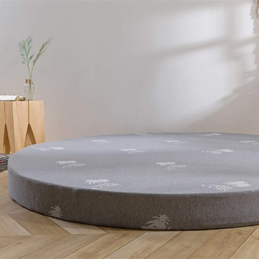 Thicken Round Bed Mattress Floor Tatami Mat Padded Memory Foam Removable Sleeping Pad Futon Breathable Mattress Pad Floor Bed 8cm Diameter 200cm Amazon In Home Kitchen Can I Put Memory Foam Mattress On Floor