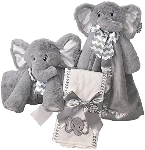 Bearington Baby Lil' Spout Elephant Gift Set