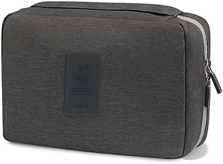 Hanging Toiletry Bag - Travel Case for Toiletries - Mens Travel Toiletry Bag - Makeup Kit Hanging Organizer for Women