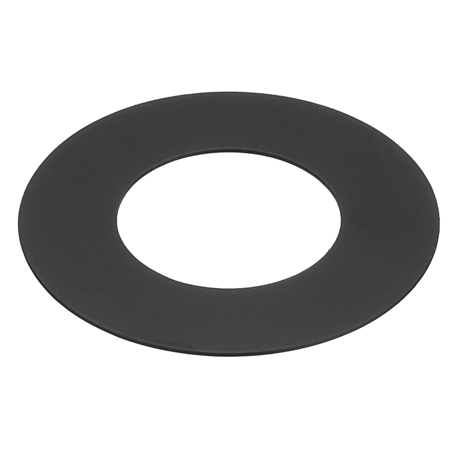 PATIKIL 1.38" ID 2.6" OD Light Trim Ring, Black Goof Ring Matte Circular Light Cover Lighting Fixture for Ceiling Wall Recessed Can Downlights