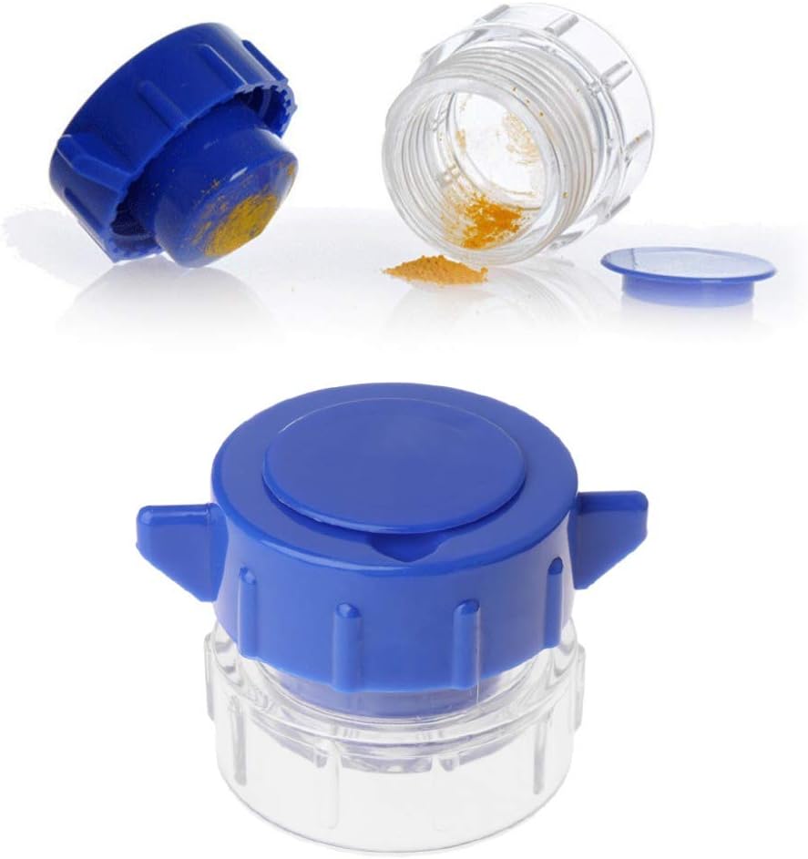 Pill Grinder, Portable Multifunction Pills Pulverizer Crusher Tablet Grinder Storage Compartment Box - Image 4