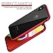 Humixx Aluminum TPU Hybrid Shockproof Bumper Case for iPhone Xs/iPhone X [Extre Series]-Red
