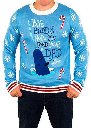 bye buddy hope you find your dad christmas sweater