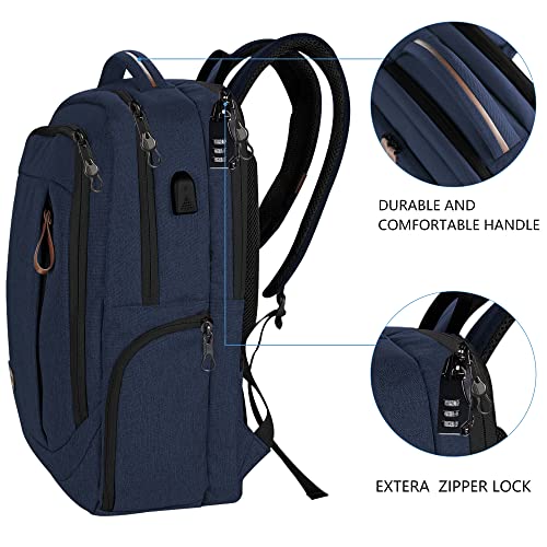 KROSER Laptop Backpack Large Computer Backpack Fits up to 17.3 Inch
