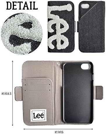 Amazon リー Lee スマホケース スマホ もこもこ Iphoneケース 手帳型 Iphone7 Iphone6 Iphone8 カバー アイフォン サガラ刺繍 ロゴ デニム Lee リー 家電 カメラ