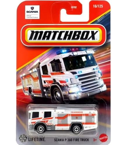 Amazon.com: Matchbox MBX Fire Rescue 5 Pack, 1:64 Scale